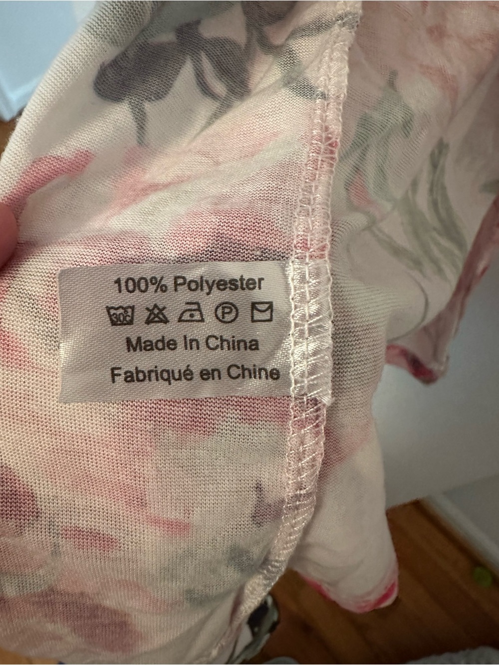 Show Me Your MuMu Floral Open-Front Kimono in Pink & Green - Picture 3 of 5